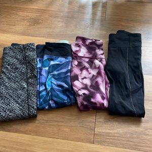 Lululemon legging bundle size 4